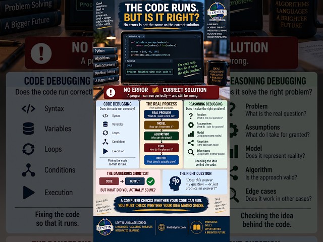 Your Python Code Runs. But Is It Correct? | Programming Logic