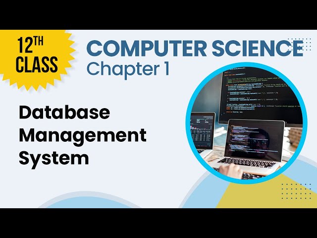 12th Class Computer Science Chapter 1- ICS Computer Science Ch 1- Database Management System