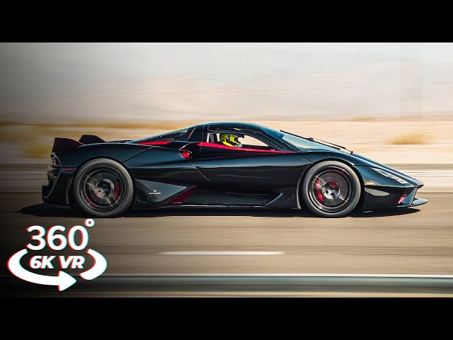 Experience the World's FASTEST Production Car - SSC Tuatara in 360° VR | Meta Quest 3