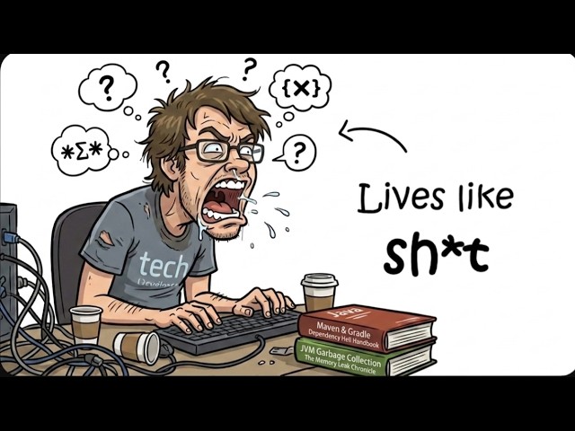 Why It Sucks to Be Born as a Java Developer