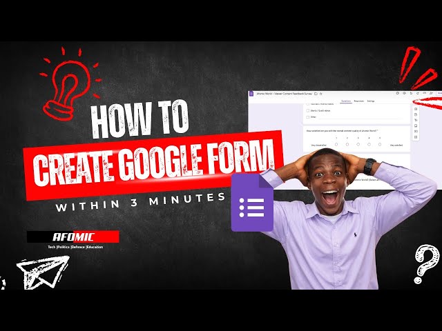 How to Create a Google Form in 2 Minutes (Using ChatGPT + Apps Script)