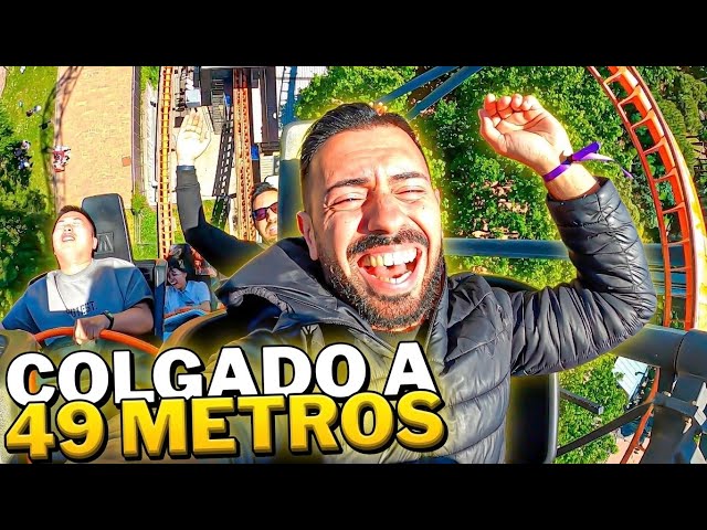 ABISMO: La montaña rusa MÁS LOCA de Parque de Atracciones de Madrid 😵‍💫