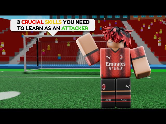 3 Crucial Skills you NEED to know as an Attacker #fyp #touchfootball #football #fifa #roblox