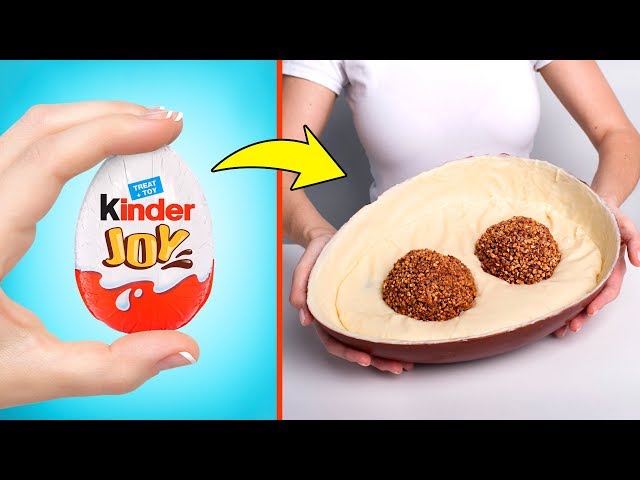 Un Kinder Jou gigante hecho en casa