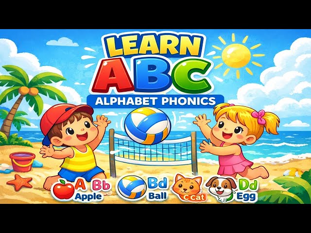 Learn ABC Alphabet Phonics | Preschool & Toddler Learning #nurseryrhymes #abcphonics #alphabetsong