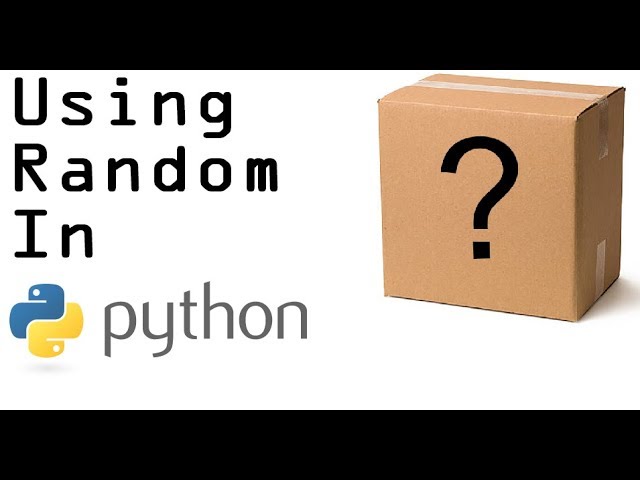 How the "Import Random" Library in Python Works
