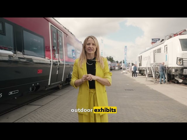 Virtual tour of Siemens Mobility booth at InnoTrans 2026