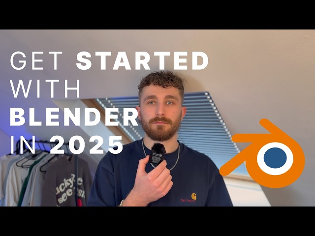 How To Get Started With Blender In 2025!
