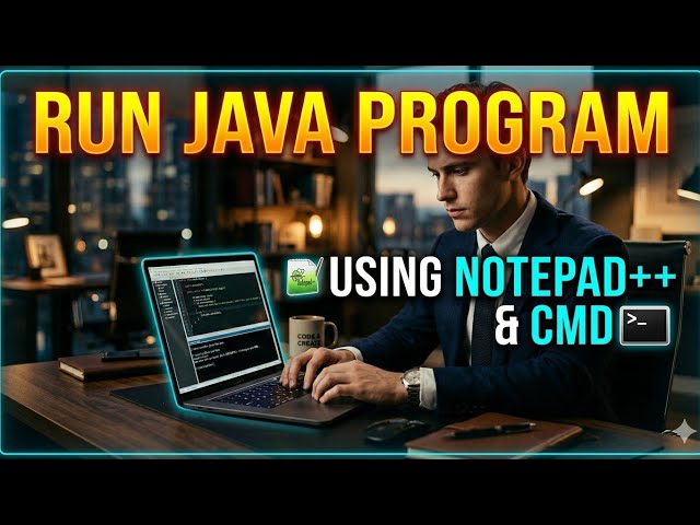 How to Run Java Code using Notepad++ and CMD @SL Tech Lens 