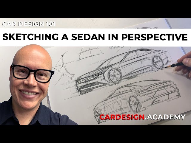 Car Design 101: Sketching a Sedan in Perspective