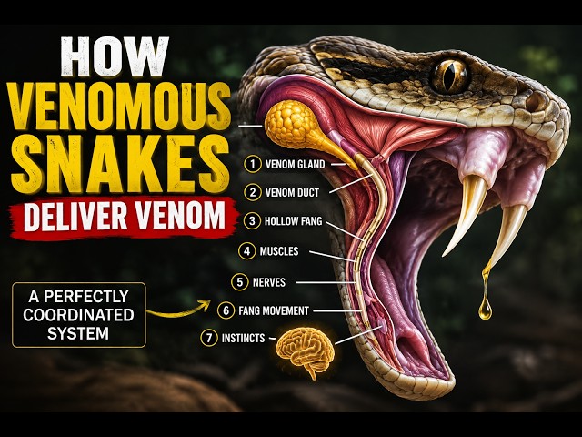 The Amazing Engineering Behind Snake Venom