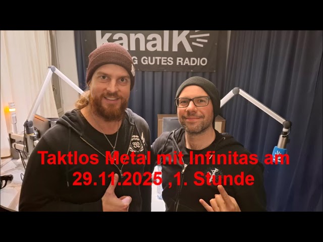INFINITAS - Radio-Interview Teil1 Taktlos Metal (Radio Kanal K & Rockstation)