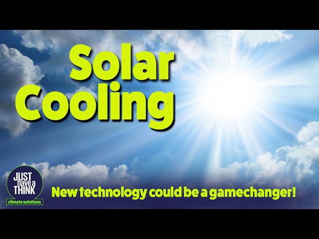 Cool your home with zero electricity costs!