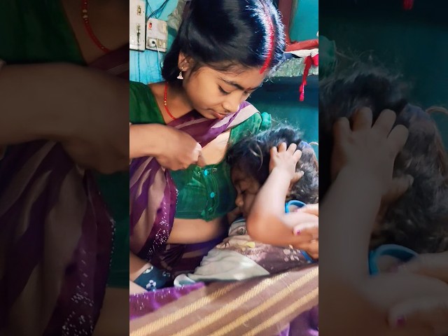 new baby feeding mother milk #shortsvideo