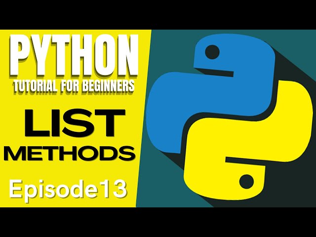 PYTHON TUTORIAL #13 | LIST METHODS | FUNCTIONS  | Tagalog | English | Filipino | 2021