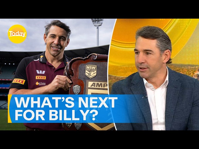 Why did Billy Slater step down as Maroons coach? | Today Show Australia