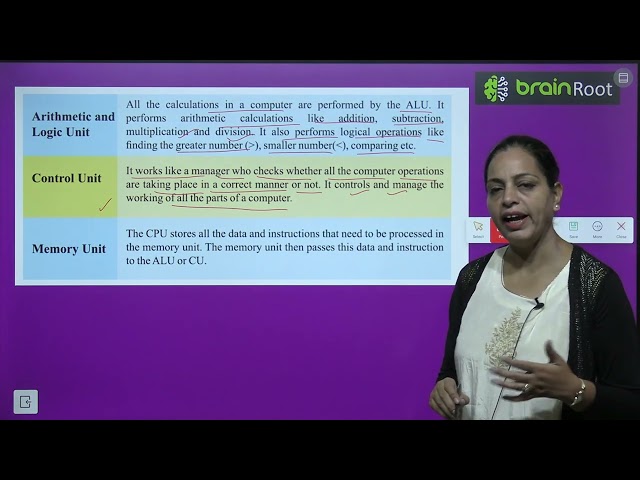 BRAIN ROOT CYBER CREATORS CLASS 3 CHAPTER 1 COMPUTER HARDWARE