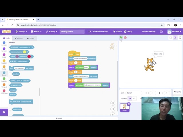Tutorial Pemrograman Menggunakan Scratch Dan Pyton