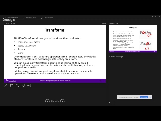 Principles of Programming Graphical User Interfaces 2019/5