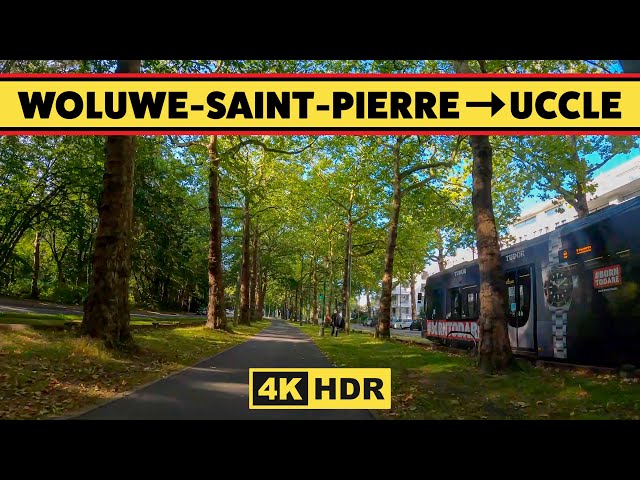 【4K】Bicycle Journey | Woluwe-Saint-Pierre to Uccle | 4K 60fps | SLOW TV | Travel | BELGIUM