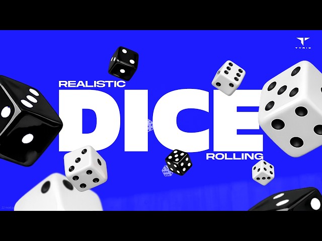 Tyrix Realistic Dice Rolling - [FiveM Script] - [ESX/QBCore/QBox]