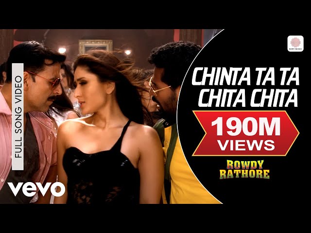 Chinta Ta Ta Chita Chita - Full Video | Rowdy Rathore | Akshay, Kareena | Mika Singh | Sajid Wajid