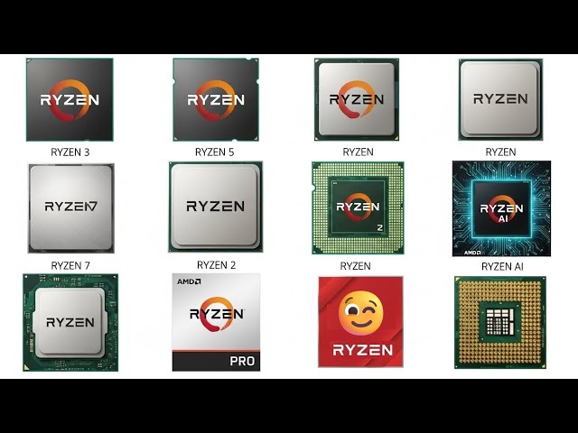Every AMD Ryzen CPU Explained in 9 Minutes