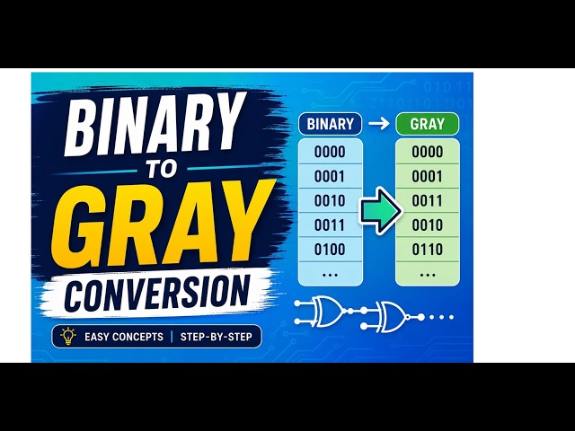 binary to gray conversion