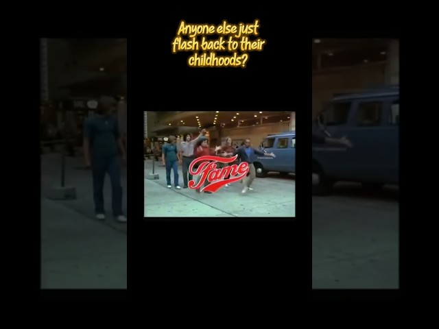 Fame (TV Show, 1982–1987) was a hit musical drama inspired by the 1980 film. #TVNostalgia