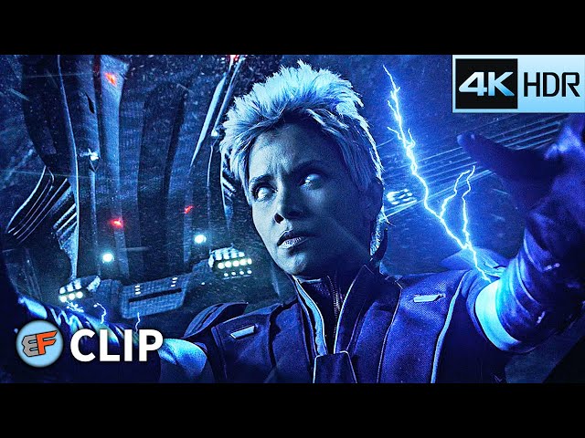 X-Men vs Sentinels - Future Battle Scene | X-Men Days of Future Past (2014) 4K HDR Movie Clip