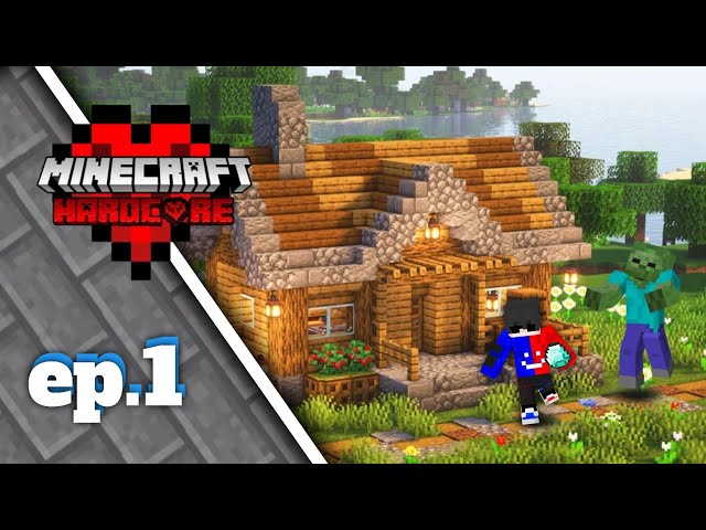 First Day In HARDCORE Survival 😰(GONE WRONG) #1