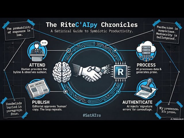 The Ghost in the Byline: How to Automate Your Career (Satire)