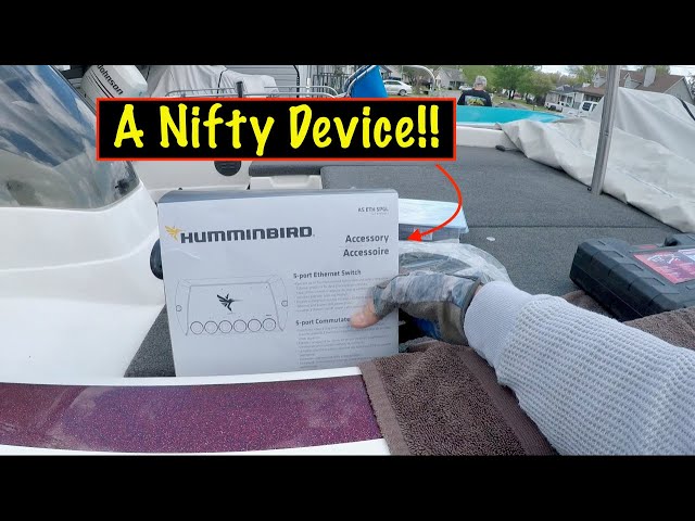 Installing Humminbird Network On My Champion 198! #humminbird #fishfinder #boatlife