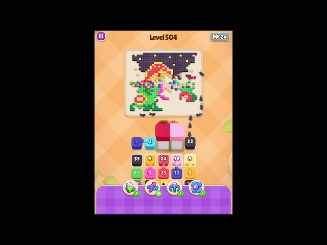 Colony Flow! Level 504 Solution/ Hard Puzzle Walkthrough 