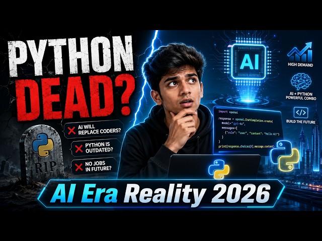 Is Python Dead in 2026?| Truth About Python in AI Era | 90 Days Roadmap  @FameWorldEducationalHub