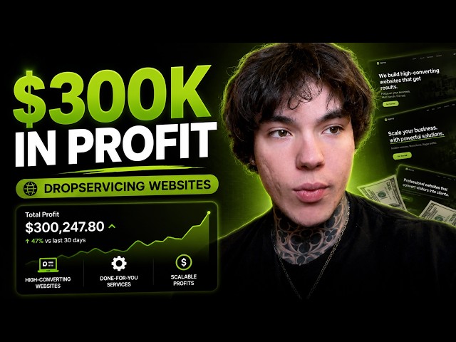 How I Built a 6 Figure Drop-servicing Website in 5 Mins