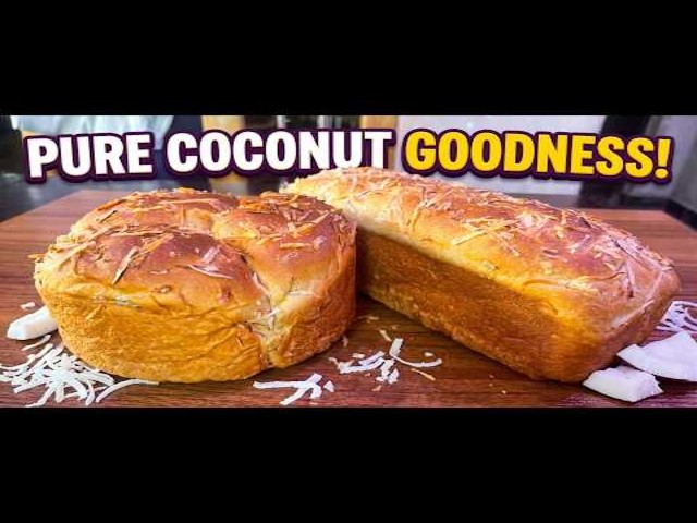 Why You Should Bake Your Own Coconut Bread! (Easy Homemade Bread From Scratch)