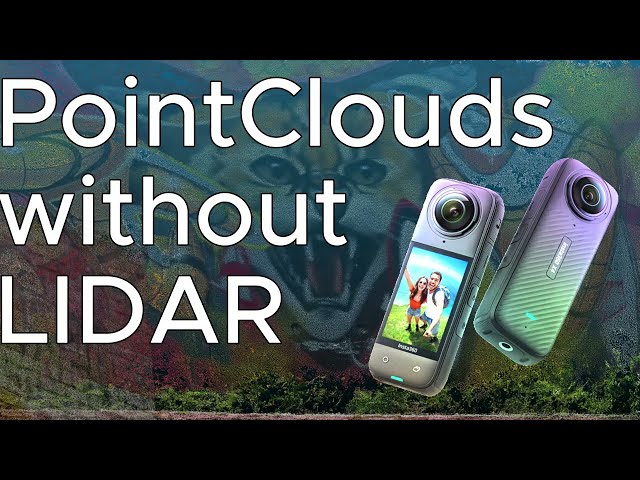 Point Clouds from Insta360? #3DScanning #PointCloud #Metashape #3DModeling #CloudCompare #3DMapping