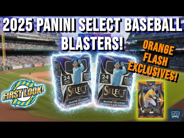 2025 Panini Select Baseball Blasters! Are They As Good As Hobby? Let's Find Out!
