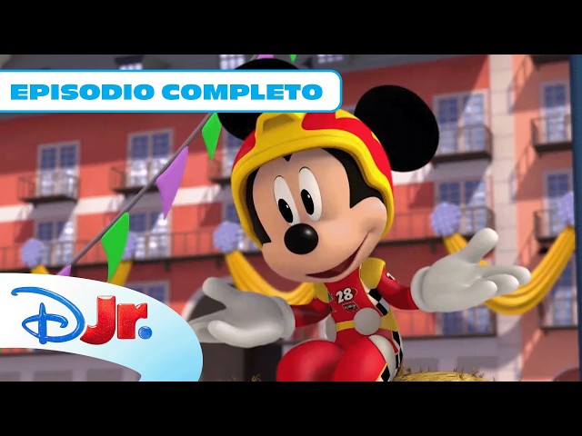 Campamento Mickey y Minnie: Nuevo Episodio Completo "El encierro de los bólidos" | @DisneyJuniorES