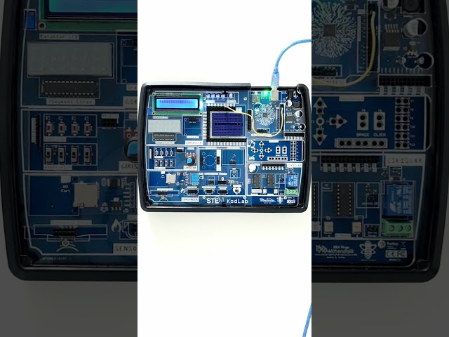 I'm starting to code from scratch...Turning LEDs on and off with StemKodLab...