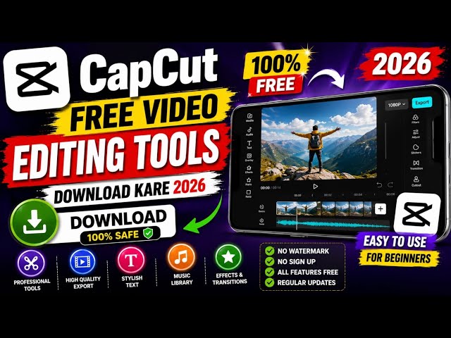 **CapCut Download Kare Bina VPN Ke 2026 | India Me CapCut Install Kaise Kare | Latest Working Method
