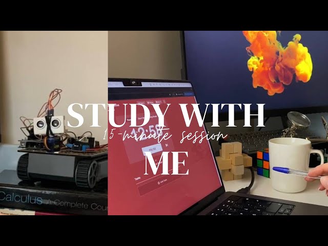 Study With Me | 15-Minute Focus Session | No Music