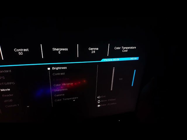 Gigabyte M28U Monitor Bleeding Test