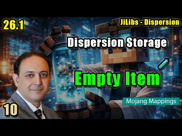 Implementing Empty Dispersion Variant Storage on Items | Advance Minecraft Modding | #10How
