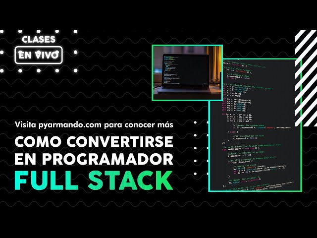 Conviértete en un experto Full STACK en PYTHON
