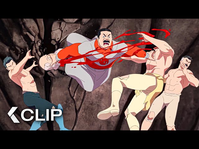 Invincible and Omni-Man Fight Thragg - INVINCIBLE Season 4 Clip (2026)