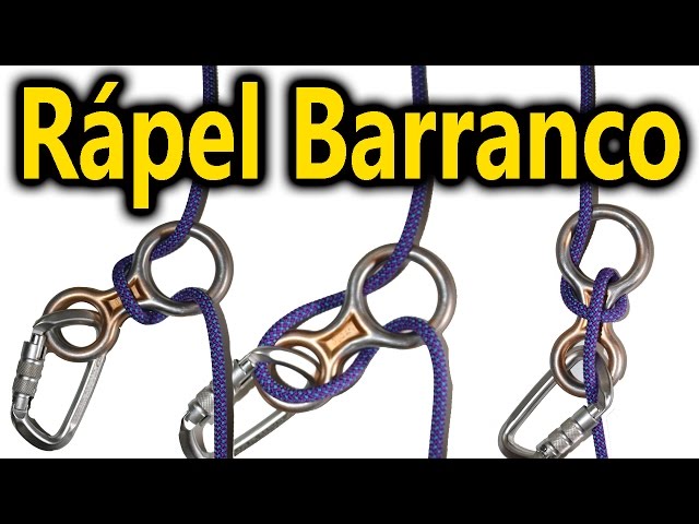 Rappelling, three basic forms, canyoning.
