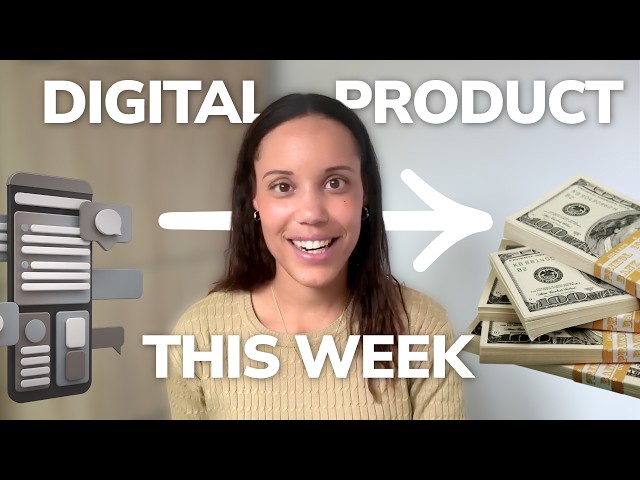 How to Turn What You Already Know Into a Digital Product This Week