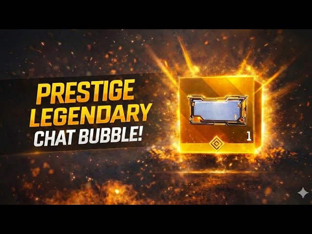 Legendary Prestige Chat Bubble Unlocked! 🔥 After 4 CODM Draws